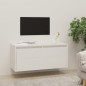 vidaXL Armario de pared de madera maciza de pino blanco 80x30x35 cm vidaXL Armario de pared de madera maciza de pino blanco 80x30x35 cm