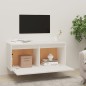 vidaXL Armario de pared de madera maciza de pino blanco 80x30x35 cm vidaXL Armario de pared de madera maciza de pino blanco 80x30x35 cm