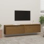 vidaXL Armario de pared 2 uds madera de pino marrón miel 80x30x35 cm vidaXL Armario de pared 2 uds madera de pino marrón miel 80x30x35 cm