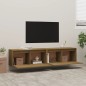 vidaXL Armario de pared 2 uds madera de pino marrón miel 80x30x35 cm vidaXL Armario de pared 2 uds madera de pino marrón miel 80x30x35 cm