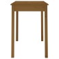 vidaXL Mesa de comedor madera maciza de pino marrón miel 110x55x75 cm vidaXL Mesa de comedor madera maciza de pino marrón miel 110x55x75 cm