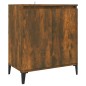 vidaXL Aparador madera contrachapada color roble ahumado 60x35x70 cm vidaXL Aparador madera contrachapada color roble ahumado 60x35x70 cm