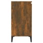 vidaXL Aparador madera contrachapada color roble ahumado 60x35x70 cm vidaXL Aparador madera contrachapada color roble ahumado 60x35x70 cm