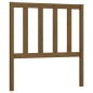 vidaXL Cabecero de cama madera maciza de pino marrón miel 96x4x100 cm vidaXL Cabecero de cama madera maciza de pino marrón miel 96x4x100 cm