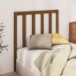 vidaXL Cabecero de cama madera maciza de pino marrón miel 96x4x100 cm vidaXL Cabecero de cama madera maciza de pino marrón miel 96x4x100 cm