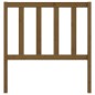 vidaXL Cabecero de cama madera maciza de pino marrón miel 96x4x100 cm vidaXL Cabecero de cama madera maciza de pino marrón miel 96x4x100 cm