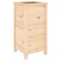 vidaXL Jardinera madera maciza de pino 40x40x78 cm vidaXL Jardinera madera maciza de pino 40x40x78 cm