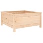 vidaXL Jardinera madera maciza de pino 82,5x82,5x39 cm vidaXL Jardinera madera maciza de pino 82,5x82,5x39 cm
