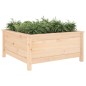 vidaXL Jardinera madera maciza de pino 82,5x82,5x39 cm vidaXL Jardinera madera maciza de pino 82,5x82,5x39 cm
