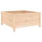vidaXL Jardinera madera maciza de pino 82,5x82,5x39 cm vidaXL Jardinera madera maciza de pino 82,5x82,5x39 cm