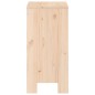vidaXL Taburetes altos de cocina 2 uds madera maciza pino 40x36x75 cm vidaXL Taburetes altos de cocina 2 uds madera maciza pino 40x36x75 cm