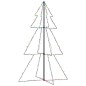 vidaXL Árbol de Navidad 200 luces LED interior y exterior 98x150 cm vidaXL Árbol de Navidad 200 luces LED interior y exterior 98x150 cm
