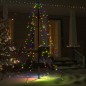 vidaXL Árbol de Navidad 200 luces LED interior y exterior 98x150 cm vidaXL Árbol de Navidad 200 luces LED interior y exterior 98x150 cm