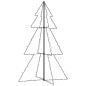 vidaXL Árbol de Navidad 200 luces LED interior y exterior 98x150 cm vidaXL Árbol de Navidad 200 luces LED interior y exterior 98x150 cm