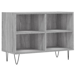 vidaXL Mueble de TV madera de ingeniería gris Sonoma 69,5x30x50 cm