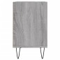 vidaXL Mueble de TV madera de ingeniería gris Sonoma 69,5x30x50 cm