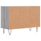 vidaXL Mueble de TV madera de ingeniería gris Sonoma 69,5x30x50 cm