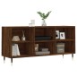 vidaXL Mueble de TV madera de ingeniería marrón roble 103,5x30x50 cm vidaXL Mueble de TV madera de ingeniería marrón roble 103,5x30x50 cm