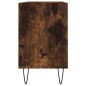 vidaXL Mueble de TV madera de ingeniería roble ahumado 103,5x30x50 cm