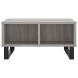 vidaXL Mesa de centro madera de ingeniería gris Sonoma 60x60x30 cm vidaXL Mesa de centro madera de ingeniería gris Sonoma 60x60x30 cm