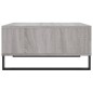 vidaXL Mesa de centro madera de ingeniería gris Sonoma 60x60x30 cm vidaXL Mesa de centro madera de ingeniería gris Sonoma 60x60x30 cm