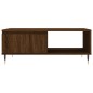 vidaXL Mesa de centro madera de ingeniería roble marrón 90x60x35 cm vidaXL Mesa de centro madera de ingeniería roble marrón 90x60x35 cm