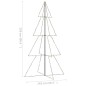 vidaXL Árbol de Navidad 360 luces LED interior y exterior 143x250 cm vidaXL Árbol de Navidad 360 luces LED interior y exterior 143x250 cm