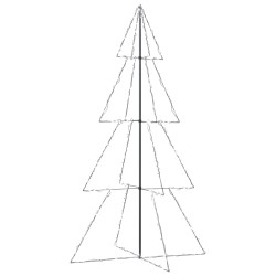 vidaXL Árbol de Navidad 360 luces LED interior y exterior 143x250 cm