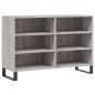 vidaXL Aparador de madera de ingeniería gris Sonoma 103,5x35x70 cm vidaXL Aparador de madera de ingeniería gris Sonoma 103,5x35x70 cm