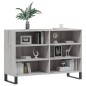 vidaXL Aparador de madera de ingeniería gris Sonoma 103,5x35x70 cm vidaXL Aparador de madera de ingeniería gris Sonoma 103,5x35x70 cm