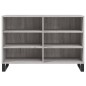 vidaXL Aparador de madera de ingeniería gris Sonoma 103,5x35x70 cm vidaXL Aparador de madera de ingeniería gris Sonoma 103,5x35x70 cm