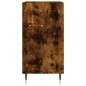 vidaXL Aparador madera de ingeniería roble ahumado 57x35x70 cm vidaXL Aparador madera de ingeniería roble ahumado 57x35x70 cm