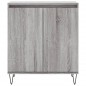 vidaXL Aparador de madera contrachapada gris Sonoma 60x35x70 cm vidaXL Aparador de madera contrachapada gris Sonoma 60x35x70 cm
