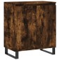 vidaXL Aparador madera contrachapada color roble ahumado 60x35x70 cm vidaXL Aparador madera contrachapada color roble ahumado 60x35x70 cm