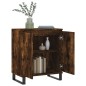 vidaXL Aparador madera contrachapada color roble ahumado 60x35x70 cm vidaXL Aparador madera contrachapada color roble ahumado 60x35x70 cm