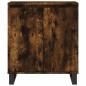 vidaXL Aparador madera contrachapada color roble ahumado 60x35x70 cm vidaXL Aparador madera contrachapada color roble ahumado 60x35x70 cm