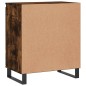 vidaXL Aparador madera contrachapada color roble ahumado 60x35x70 cm vidaXL Aparador madera contrachapada color roble ahumado 60x35x70 cm