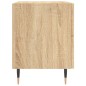 vidaXL Mesita de noche madera de ingeniería roble Sonoma 40x35x47,5 cm