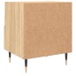 vidaXL Mesita de noche madera de ingeniería roble Sonoma 40x35x47,5 cm
