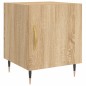 vidaXL Mesita de noche madera de ingeniería roble Sonoma 40x40x50 cm vidaXL Mesita de noche madera de ingeniería roble Sonoma 40x40x50 cm