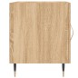 vidaXL Mesita de noche madera de ingeniería roble Sonoma 40x40x50 cm vidaXL Mesita de noche madera de ingeniería roble Sonoma 40x40x50 cm