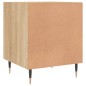 vidaXL Mesita de noche madera de ingeniería roble Sonoma 40x40x50 cm vidaXL Mesita de noche madera de ingeniería roble Sonoma 40x40x50 cm