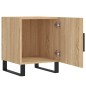 vidaXL Mesita de noche madera de ingeniería roble Sonoma 40x40x50 cm vidaXL Mesita de noche madera de ingeniería roble Sonoma 40x40x50 cm