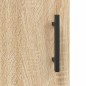 vidaXL Mesita de noche madera de ingeniería roble Sonoma 40x40x50 cm vidaXL Mesita de noche madera de ingeniería roble Sonoma 40x40x50 cm