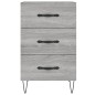 vidaXL Mesita de noche madera de ingeniería gris Sonoma 40x40x66 cm vidaXL Mesita de noche madera de ingeniería gris Sonoma 40x40x66 cm