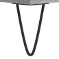 vidaXL Mesita de noche madera de ingeniería gris Sonoma 40x40x66 cm vidaXL Mesita de noche madera de ingeniería gris Sonoma 40x40x66 cm