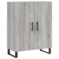 vidaXL Aparador de madera de ingeniería gris Sonoma 69,5x34x90 cm vidaXL Aparador de madera de ingeniería gris Sonoma 69,5x34x90 cm