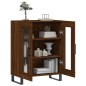 vidaXL Aparador de madera de ingeniería marrón roble 69,5x34x90 cm vidaXL Aparador de madera de ingeniería marrón roble 69,5x34x90 cm