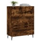 vidaXL Aparador de madera de ingeniería roble ahumado 69,5x34x90 cm vidaXL Aparador de madera de ingeniería roble ahumado 69,5x34x90 cm
