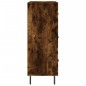 vidaXL Aparador de madera de ingeniería roble ahumado 69,5x34x90 cm vidaXL Aparador de madera de ingeniería roble ahumado 69,5x34x90 cm